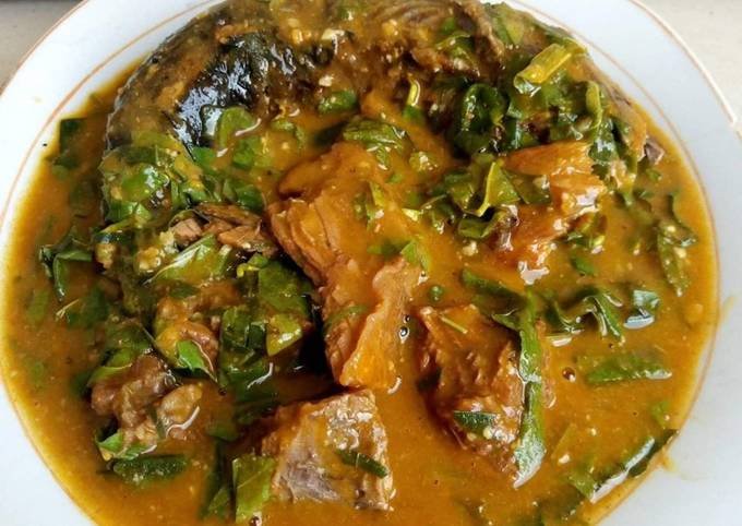 oha soup recipe main photo